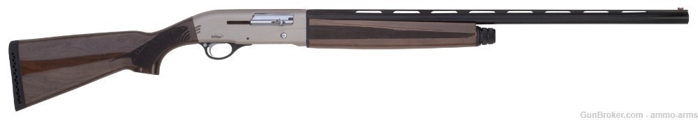 TriStar Arms Raptor Silver 20 Gauge Semi-Auto 26" 5 Rounds Wood 97033-img-1