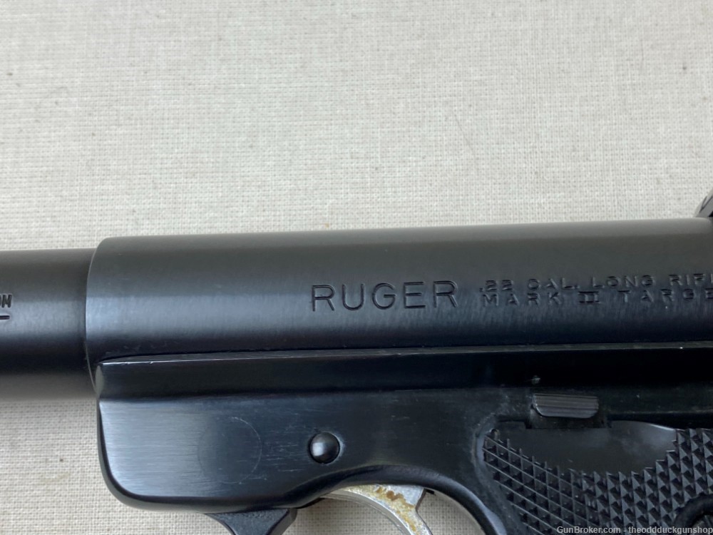 Ruger Mark II Target 22LR 5.5" Blued-img-4