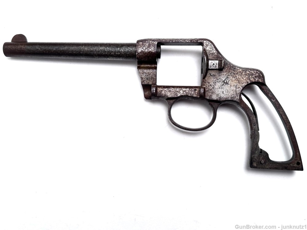 Colt Model 1895 -1901 Double Action Made in 1901 .38 Frame & Barrel-img-0