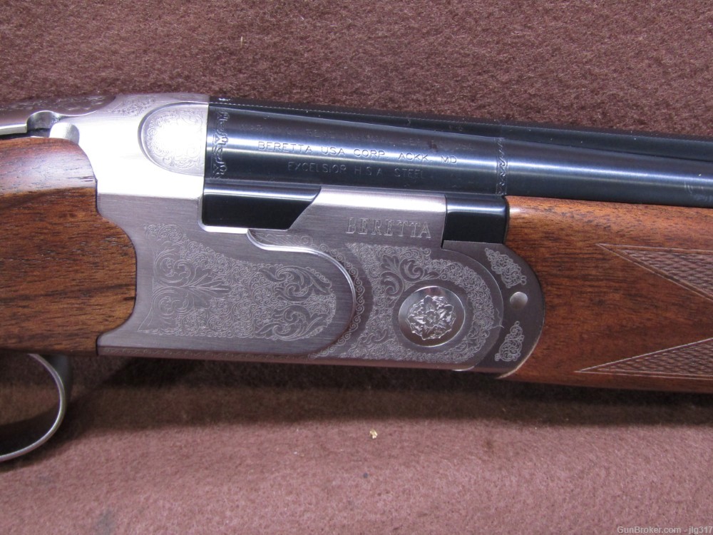 Beretta 686 Silver Pigeon I 20/28 GA O/U Double Barrel Shotgun Like New-img-8