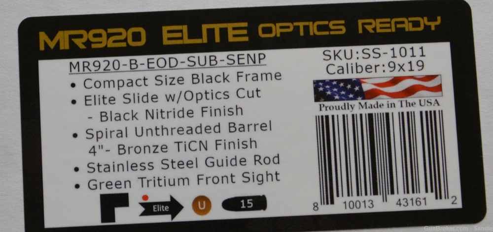 Shadow Systems MR920 Elite Series 9mm optic ready-img-3