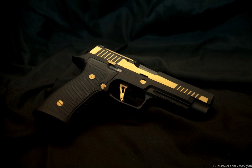 Sig Sauer P320 AXG Full with 24k Gold Plated accents-img-1