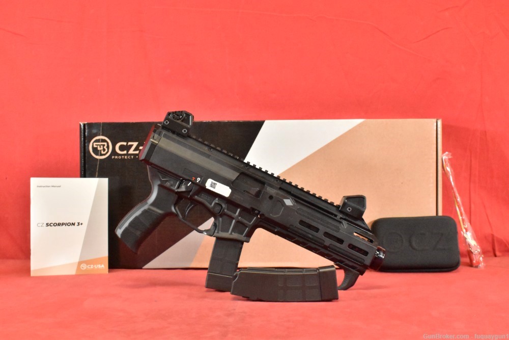 CZ Scorpion 3+ 9mm 7.8" 20+1-img-1