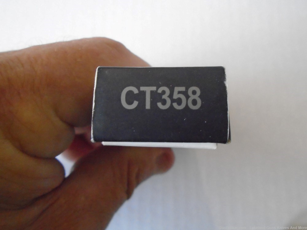 NIB COLT CT358 BLACK FOLDING TACTICAL KNIFE W/CARABINER CLIP!-img-12