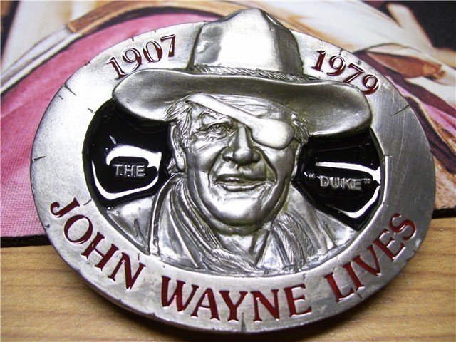 John Wayne Belt Buckle-img-2