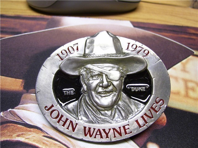 John Wayne Belt Buckle-img-5