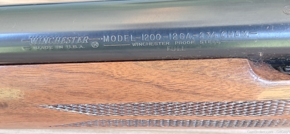 Winchester 1200 Pump 12 ga 2 3/4 28" Full Wood 12ga-img-6