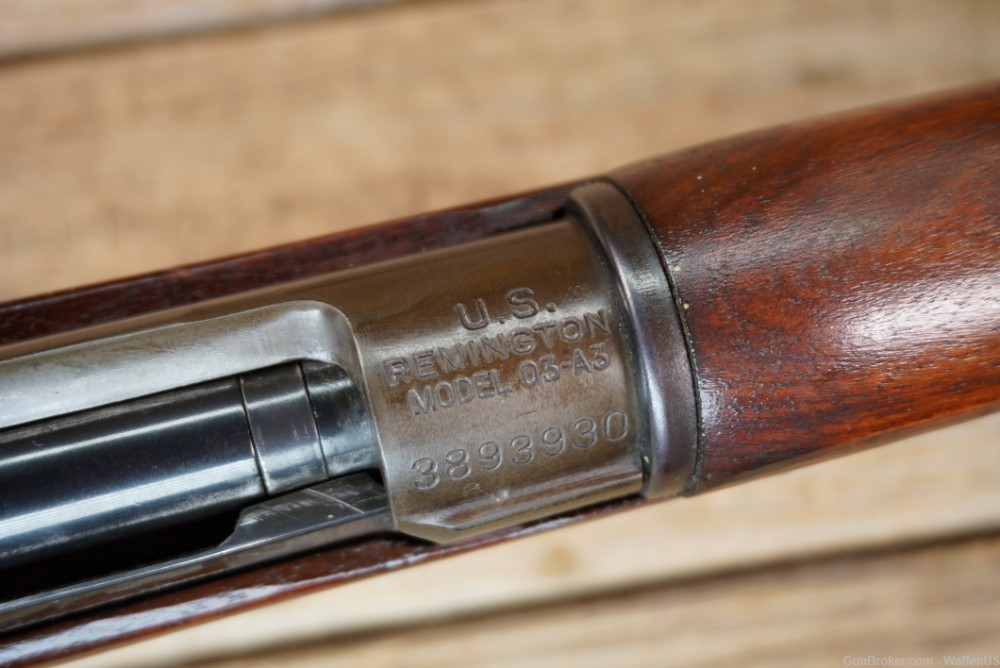 Remington 1903 A3 "Springfield" 1943 WWII mirror bore, "0" ME, M1903 03a3-img-7