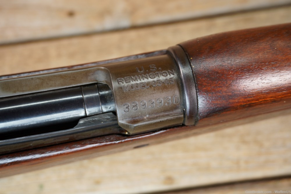 Remington 1903 A3 "Springfield" 1943 WWII mirror bore, "0" ME, M1903 03a3-img-8