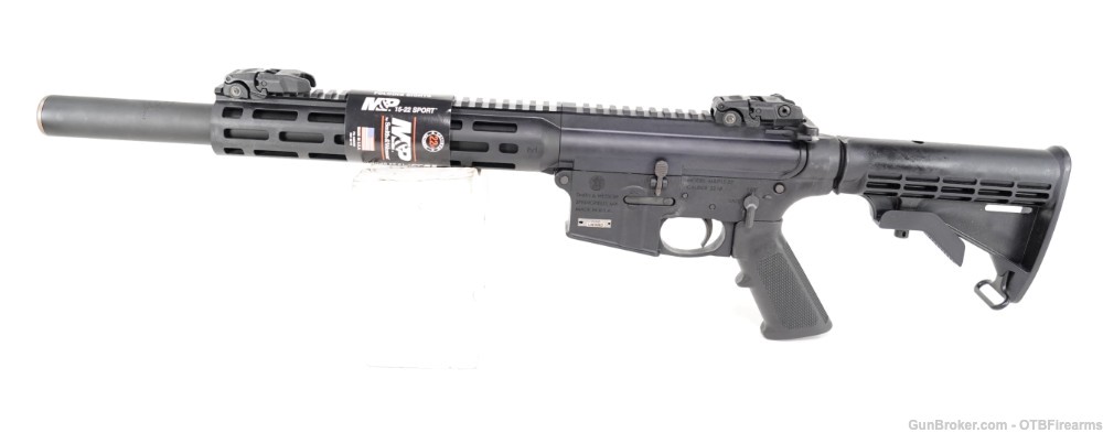 Smith & Wesson MP15-22 Integrally Suppressed .22 LR-img-1