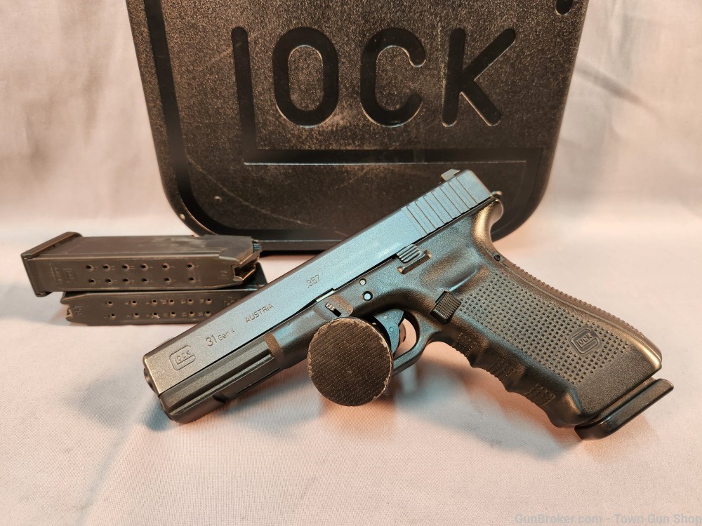 *POLICE TRADE IN* GLOCK 31 GEN4 357SIG USED! PENNY AUCTION!-img-0