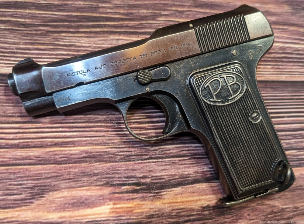 Beretta Model 1922 M22 Italian WWI Pistol .32 ACP PENNY START-img-0
