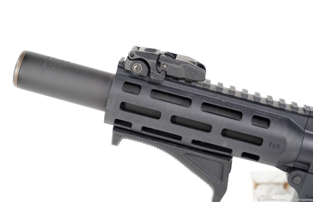 Smith & Wesson MP15-22 Integrally Suppressed .22 LR Braced Pistol-img-9