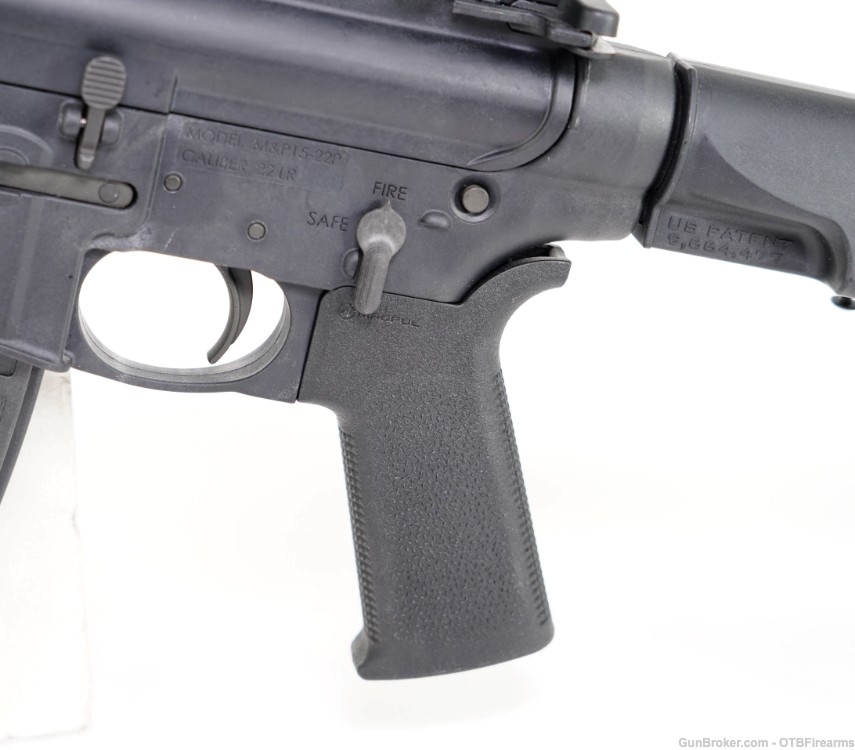 Smith & Wesson MP15-22 Integrally Suppressed .22 LR Braced Pistol-img-5