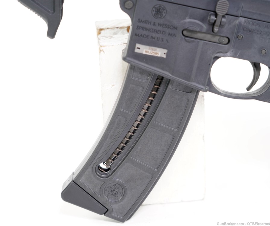 Smith & Wesson MP15-22 Integrally Suppressed .22 LR Braced Pistol-img-7