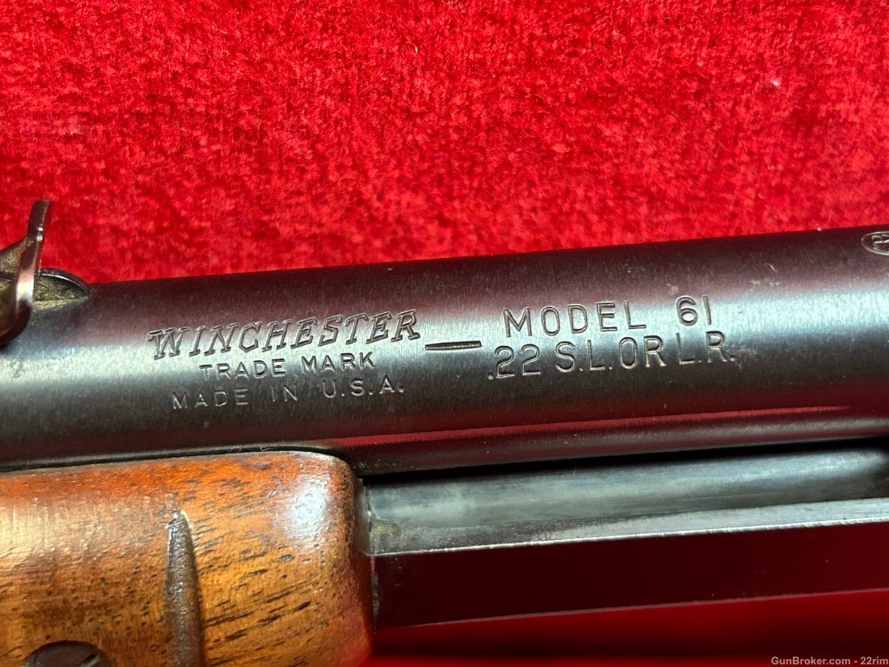 Winchester 61, .22 S-L-LR, Grooved Receiver, C&R, 1956-img-7