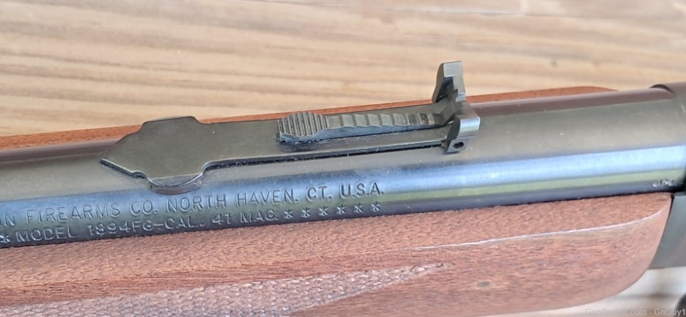 Rare Marlin 1894 FG 41 Magnum 20" Brl Lever JM Factory Box .41 Mag 2003-img-5