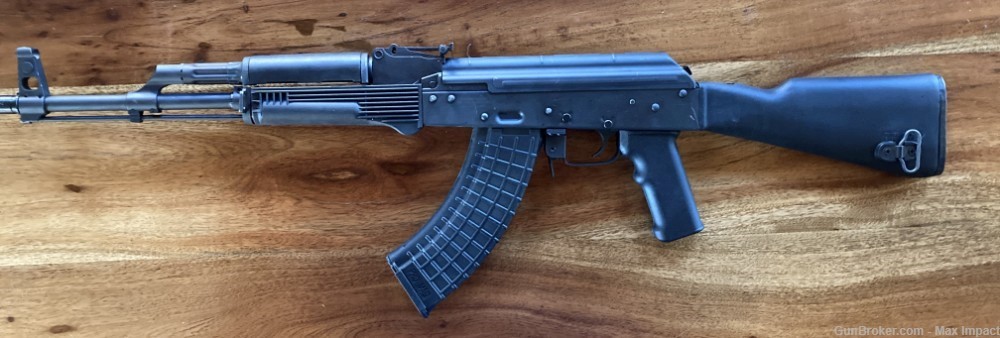 Exc Cond AK-47/AKM-47 Polish Sporter in 7.62x39 w/ 30rd polymer mag and box-img-1