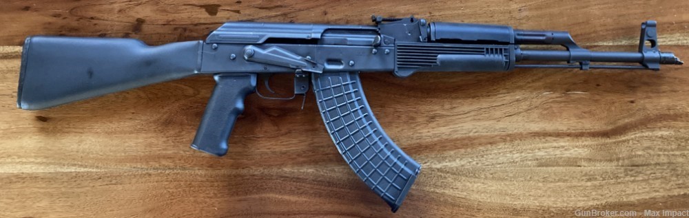 Exc Cond AK-47/AKM-47 Polish Sporter in 7.62x39 w/ 30rd polymer mag and box-img-0