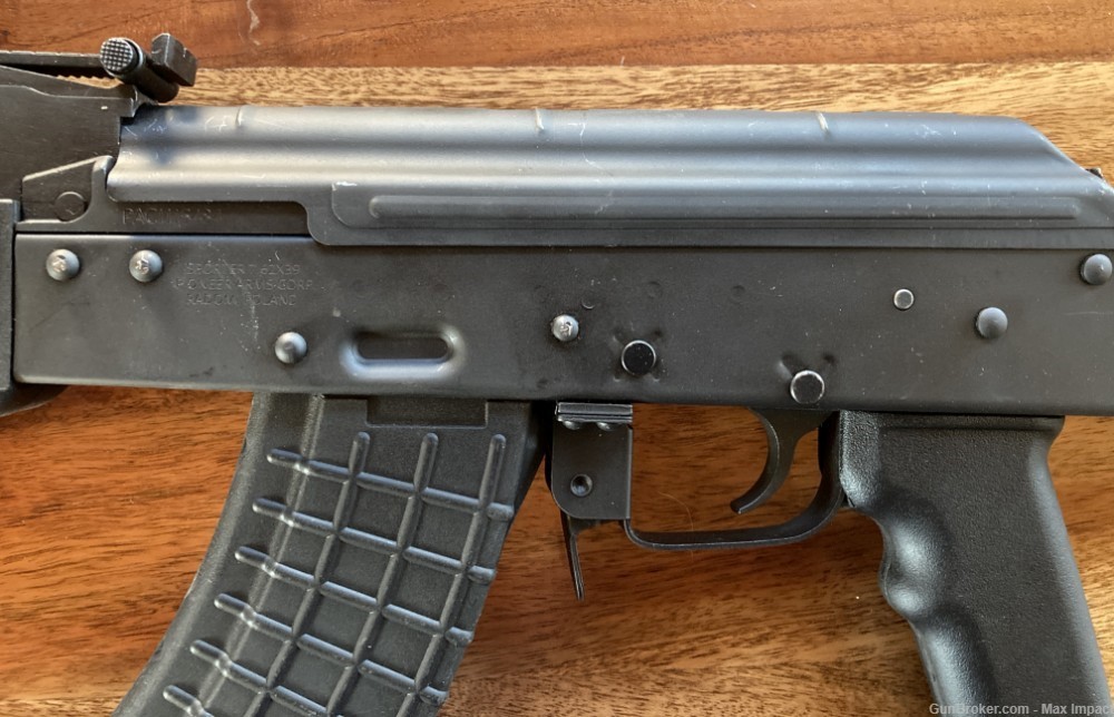 Exc Cond AK-47/AKM-47 Polish Sporter in 7.62x39 w/ 30rd polymer mag and box-img-4
