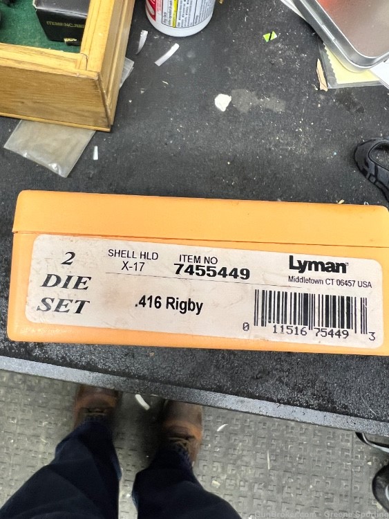 Lyman 416 Rigby Reloading Die Set-img-0