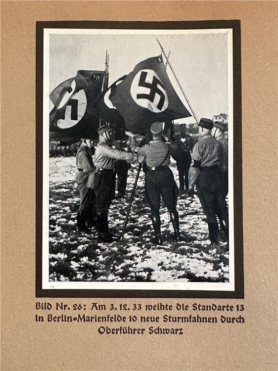 WW2 German Photo Album AH SS NSDAP Luftwaffe HJ heer WWII Cig Book uniform -img-10