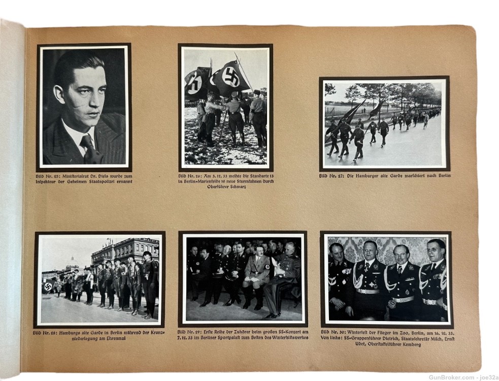 WW2 German Photo Album AH SS NSDAP Luftwaffe HJ heer WWII Cig Book uniform -img-9