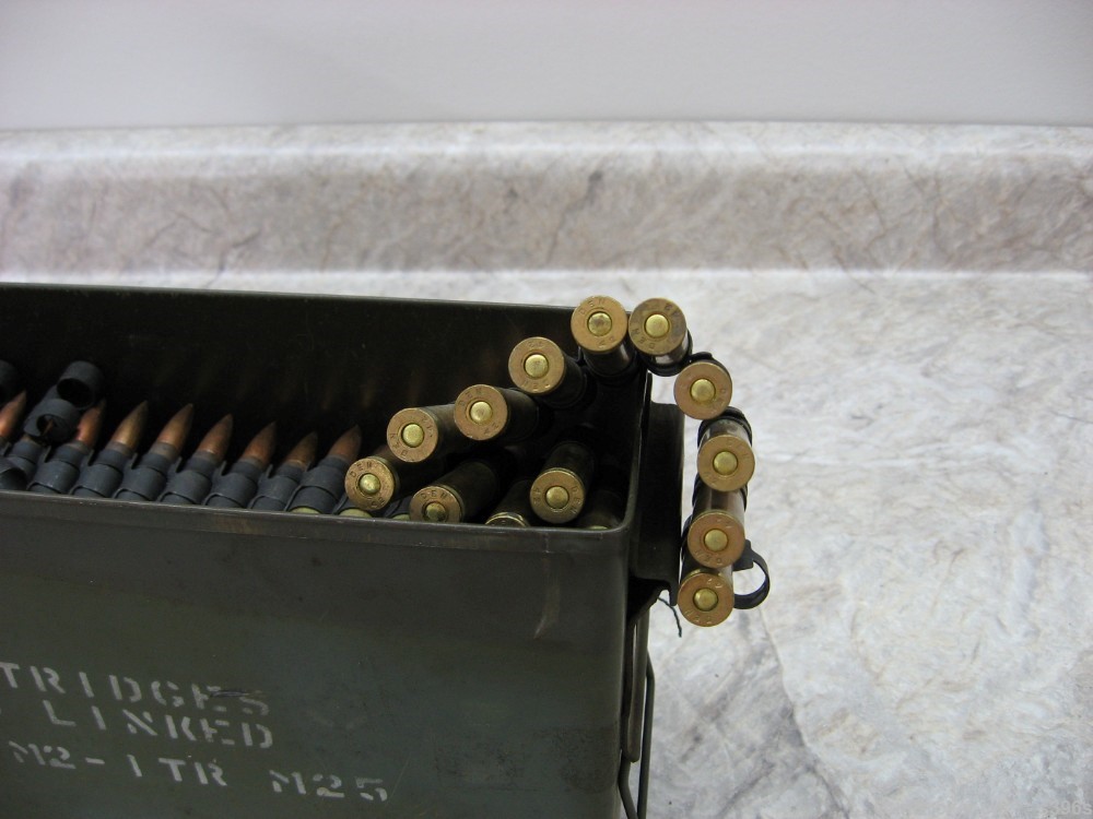 30-06 M2 DENVER ORDANCE 1942 DEM LINKED AMMO 200 rds W/ RARE CANADIAN  CAN -img-7