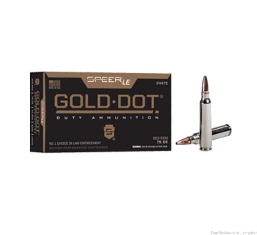 Gold Dot LE | 223 Rem | 62gr | GDSP | 3 BOXES 60 ROUNDS -img-0