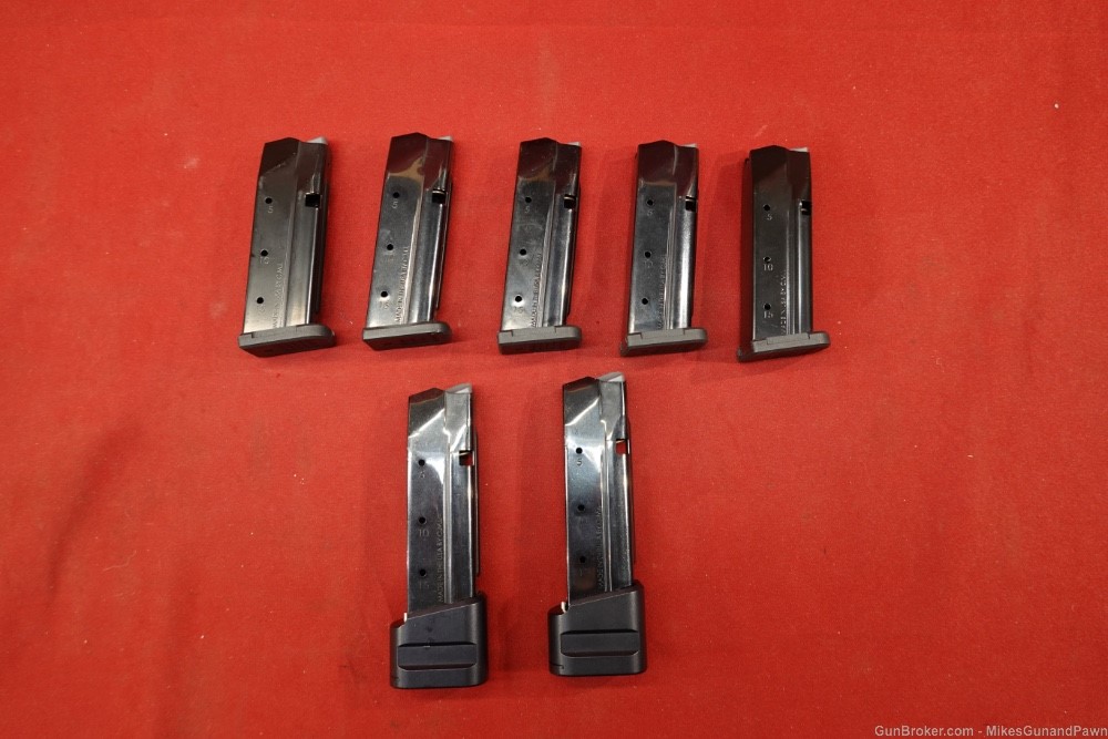 Lot of 7 - Shield Arms S15 Magazines for Glock 43X and 48-img-1