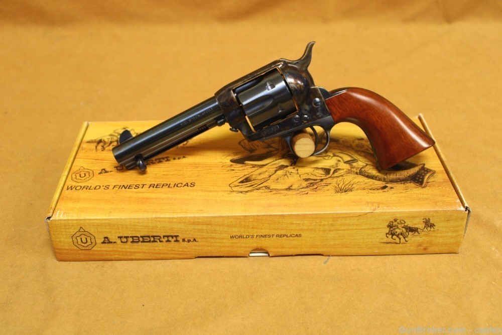 Uberti 1873 Cattleman Old Model (Charcoal Blue 45 Colt 4.75-inch) 345123-img-0