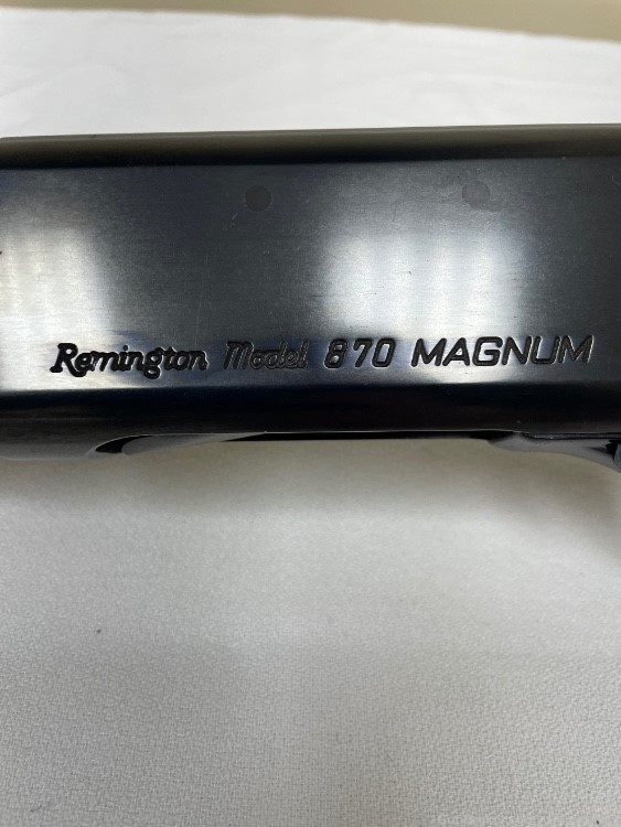 1986-mfg Remington Arms Co. Model 870 Magnum 12Ga. - 28" Mint-img-12
