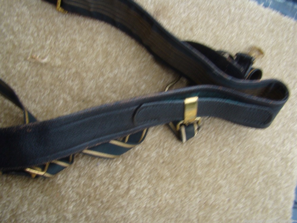 Nice U.S. Navy Officers dress sword belt 1890-1930-img-4