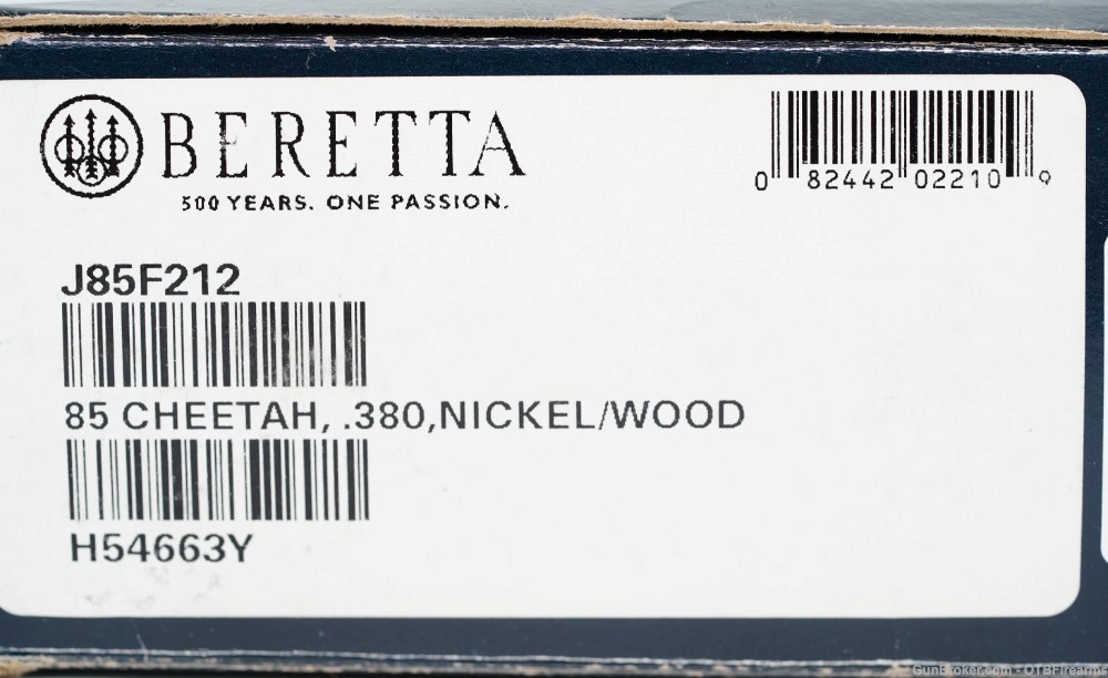 Beretta 85FS Nickel .380 ACP Factory Box-img-15