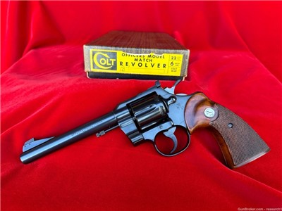 Colt, Officers Model Match, Manufactured in 1967, .22 LR, NIB