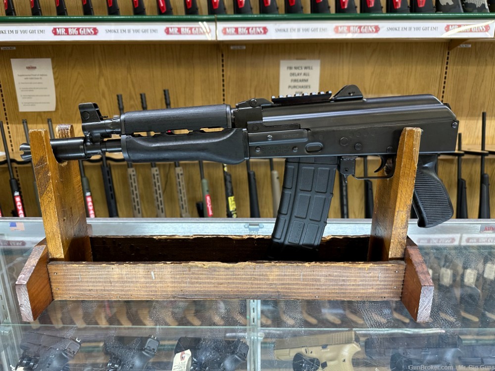 Zastava ZPAP 85 5.56x45 AK Pistol W/ 5 Mags & Case-img-1