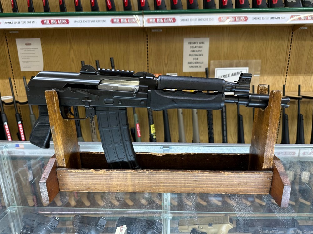 Zastava ZPAP 85 5.56x45 AK Pistol W/ 5 Mags & Case-img-0