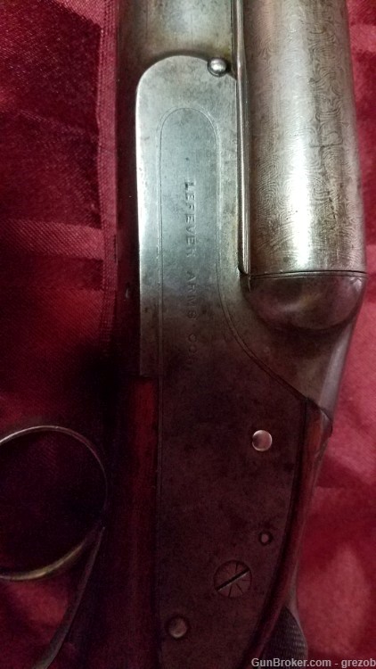 NR Davis hammerless 12 gage double barrel shot gun circa 1853-img-5