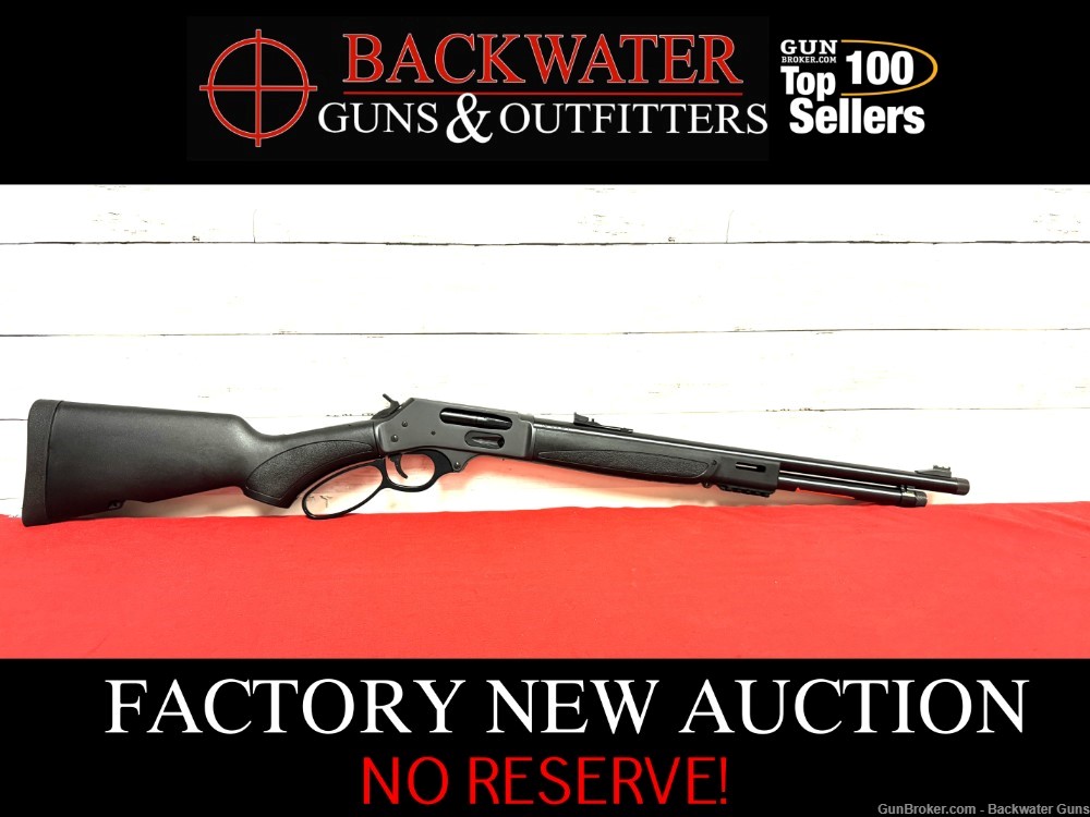 FACTORY NEW HENRY LEVER ACTION X MODEL .45-70 RIFLE NO RESERVE!-img-0
