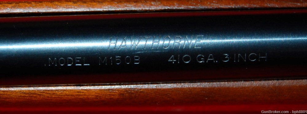 Hawthorne M150B Bolt Action Shotgun in 410 C&R-img-2