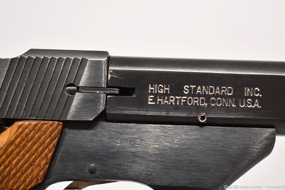 High Standard Supermatic Citation Semi Auto Target Pistol 22 LR 1980's-img-6