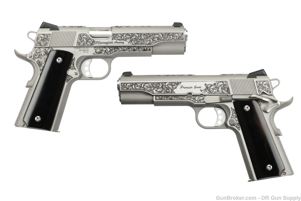 SPRINGFIELD 1911 GARRISON 45ACP 5" 7RD TYLER GUN WORK ENGRAVED PX9420STGW-img-10