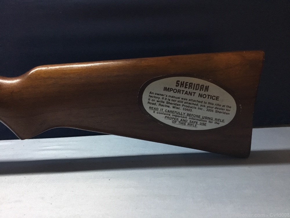 Sheridan products Vintage Blue Streak 5mm Air Rifle Pellet - Great Cond. -img-11