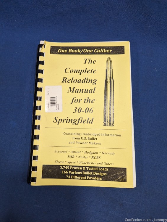5 Reloading Manuals 45 ACP Weatherby MAG 30-06 Springfield 25-06 REM-img-2