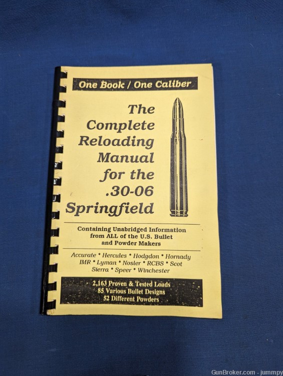 5 Reloading Manuals 45 ACP Weatherby MAG 30-06 Springfield 25-06 REM-img-3