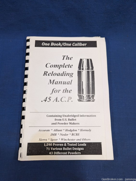 5 Reloading Manuals 45 ACP Weatherby MAG 30-06 Springfield 25-06 REM-img-5