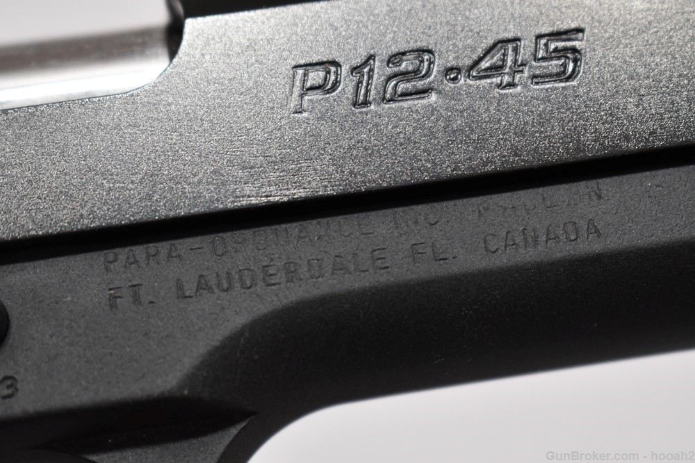 Para Ordnance P12-45 Semi Auto Pistol Double Stack 45 ACP 3 1/2"-img-27
