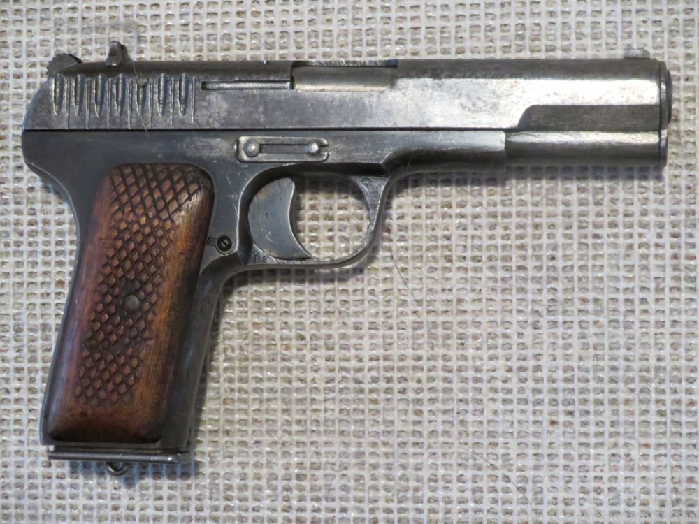 WW2 Soviet Russian TT-33 Tokarev Pistol Matching Non-Import Izhevsk 1942-img-0