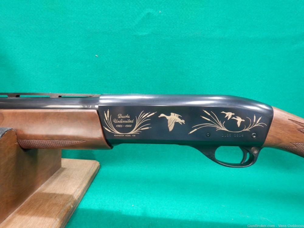 Remington 1100 Special Field Ducks Unlimited 12 Ga Shotgun W/ Hard Case-img-7