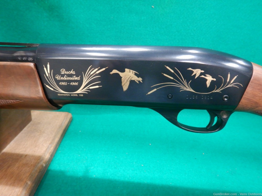 Remington 1100 Special Field Ducks Unlimited 12 Ga Shotgun W/ Hard Case-img-11